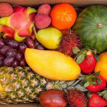 Коробка с фруктами - Тропики купить