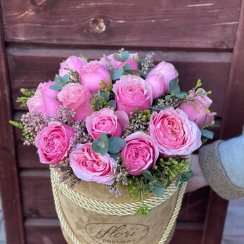 Букет Сира с пионовидными розами - фото 2