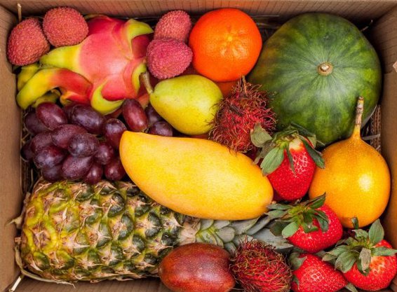 Коробка с фруктами - Тропики - фото 1