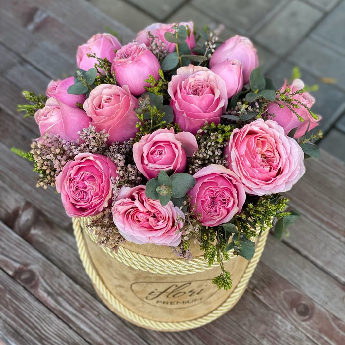 Букет Сира с пионовидными розами - фото 1