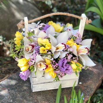 Ящик с орхидеями Авелин - фото 2