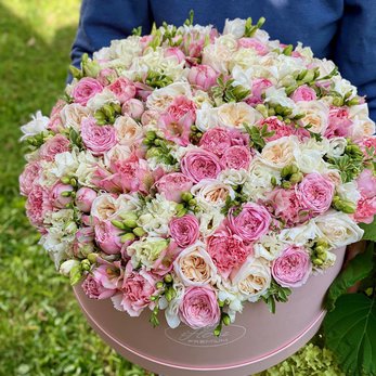 Букет с пионовидными розами Бремуза - фото 1